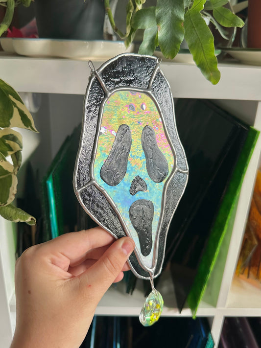 Ghost Face Suncatcher