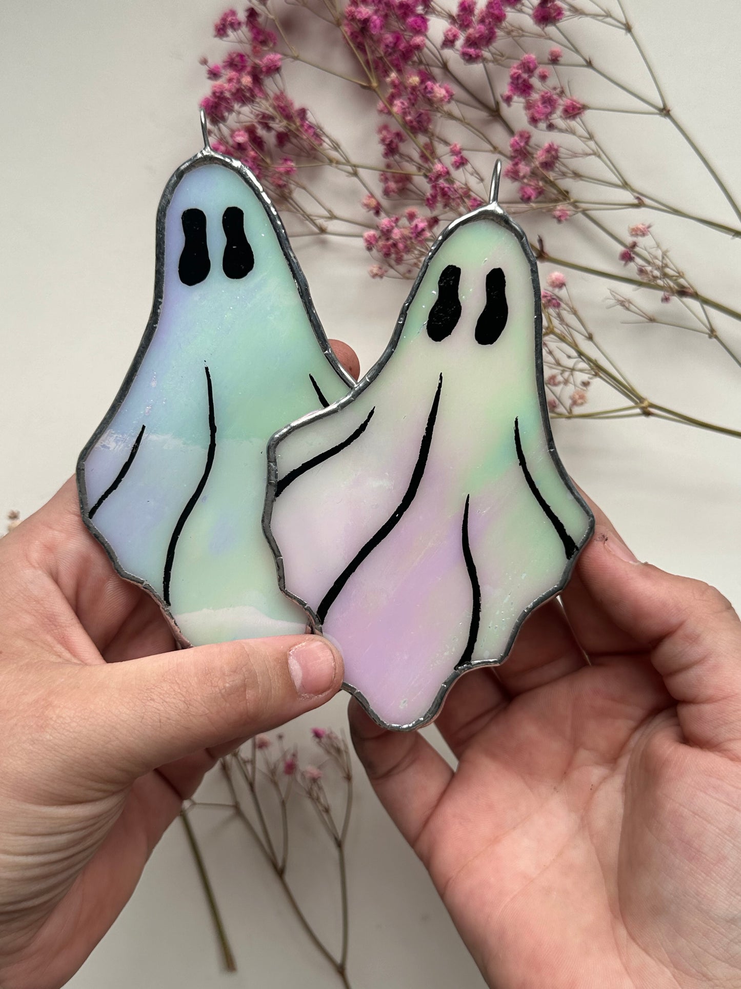 Adopt a white iridescent ghost
