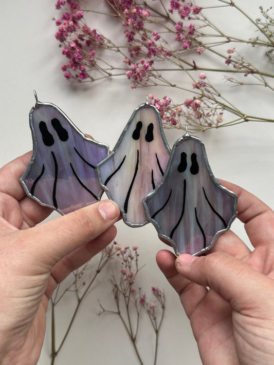 Adopt a mini purple iridescent ghost