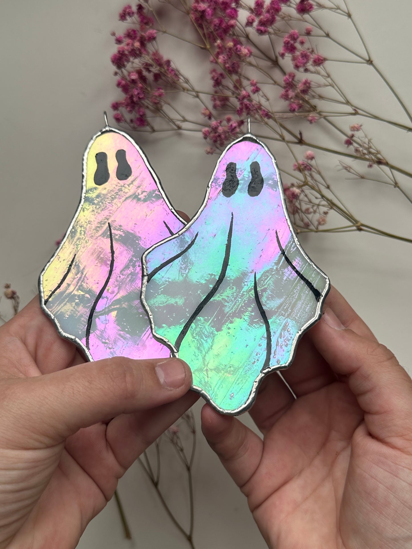Adopt a white iridescent ghost