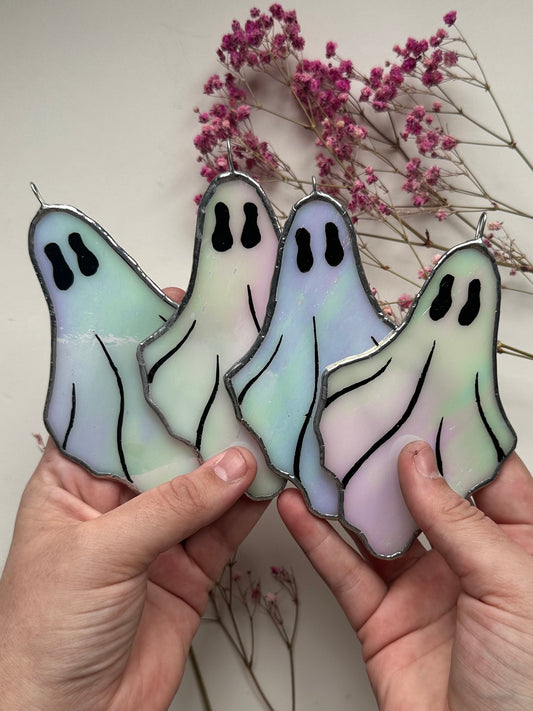 Adopt a white iridescent ghost
