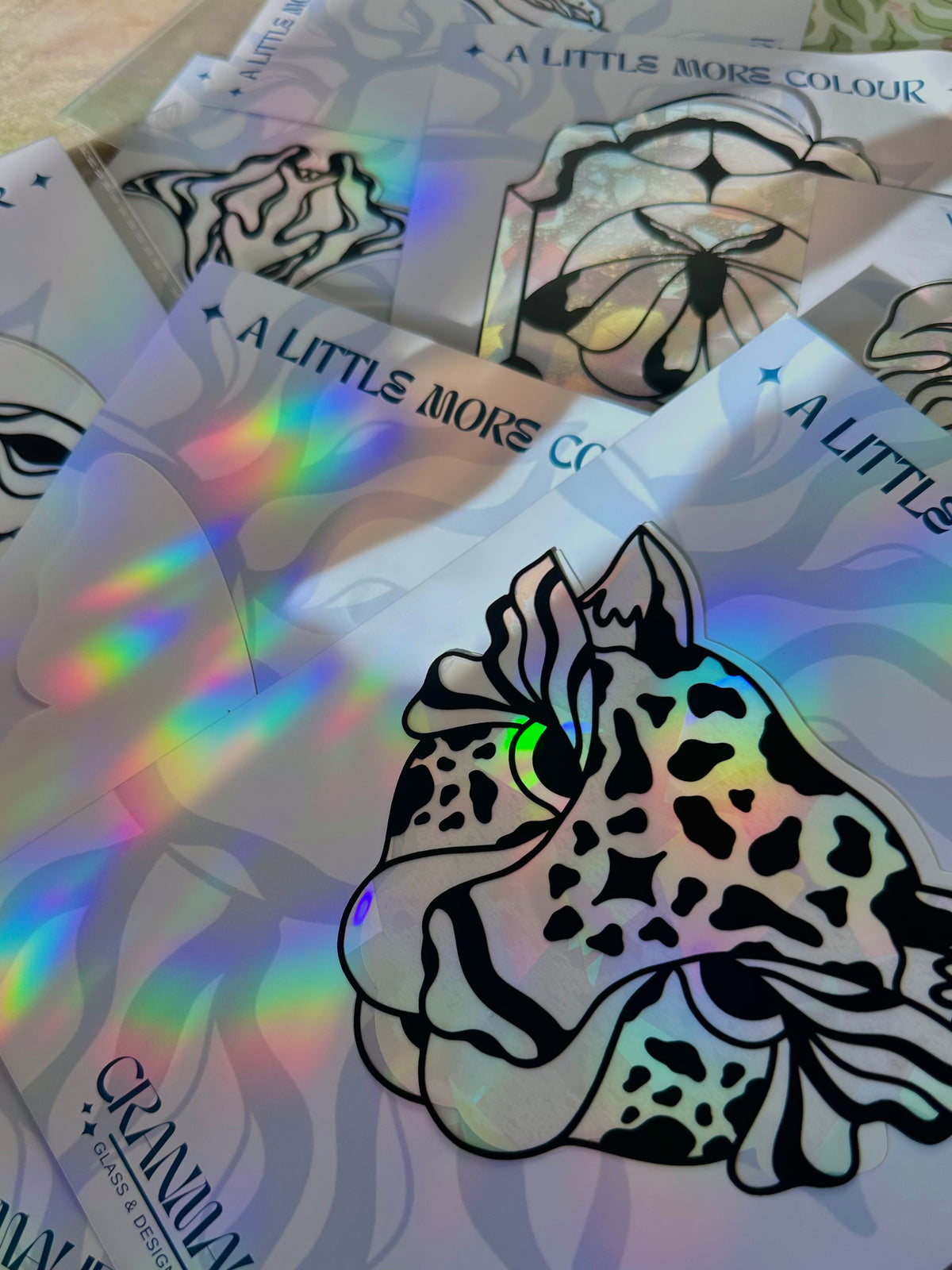 Shape Shifter Rainbow Cling