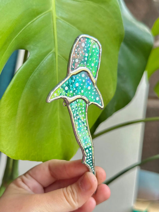 Small Blue Iridescent Whale Shark