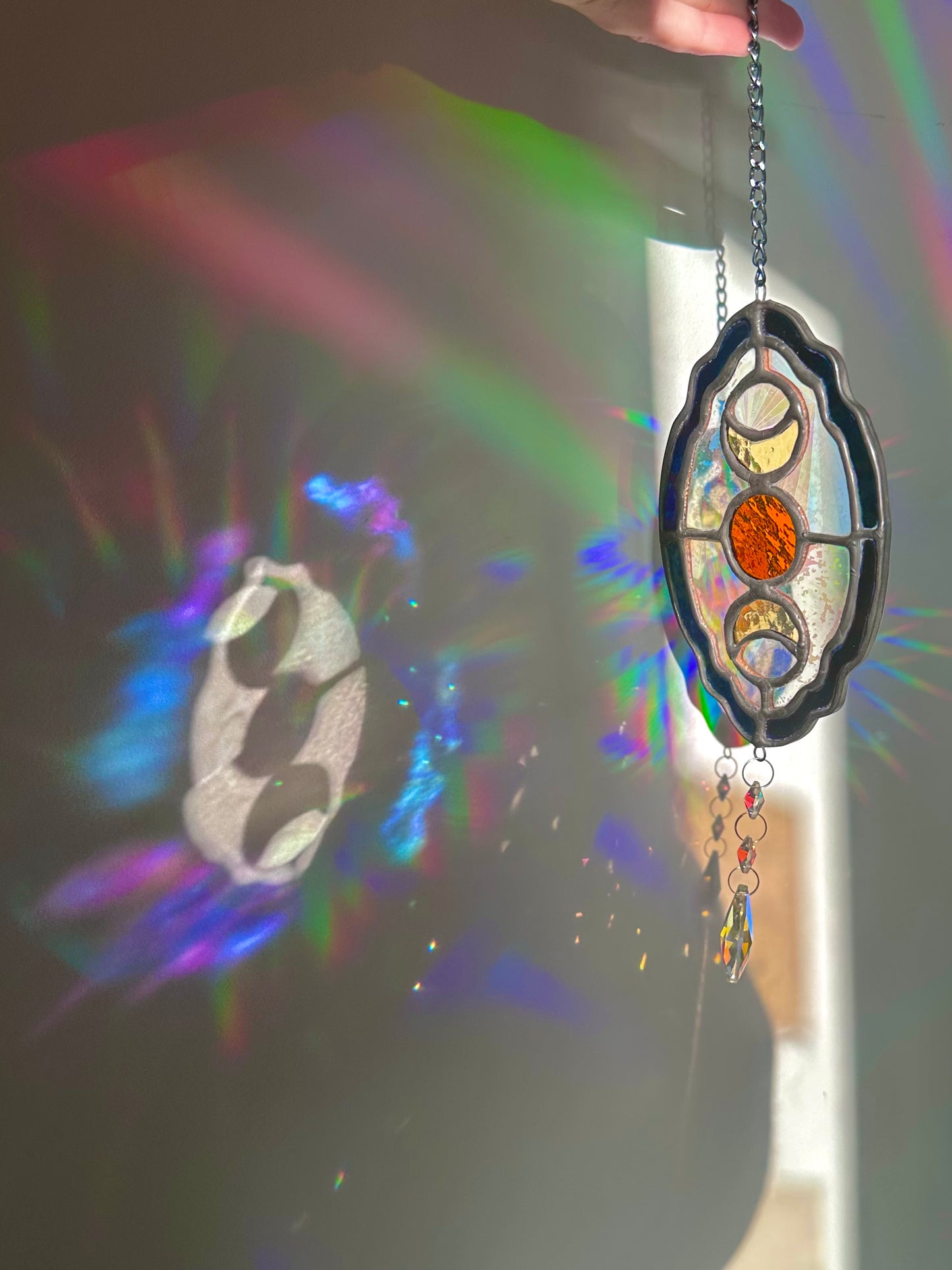 Celestial Rainbow Moon