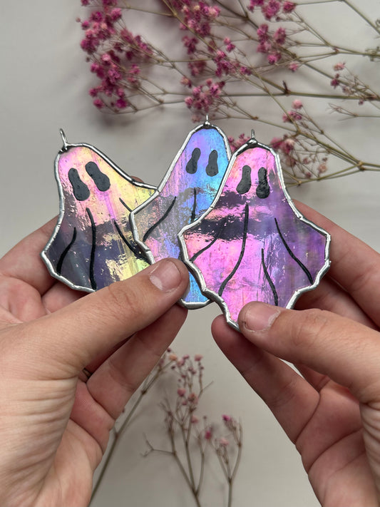 Adopt a mini purple iridescent ghost