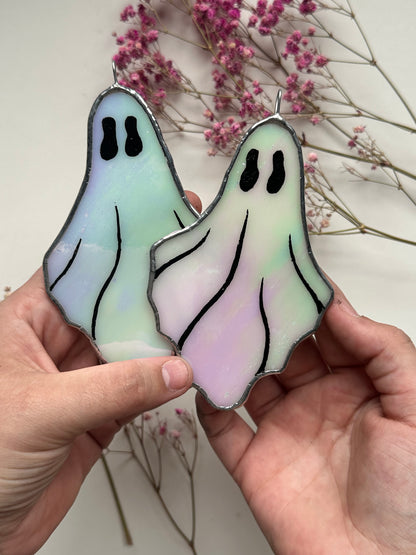 Adopt a white iridescent ghost