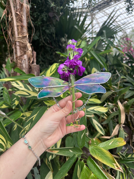 Pink Whimsy Dragonfly Prop Stations