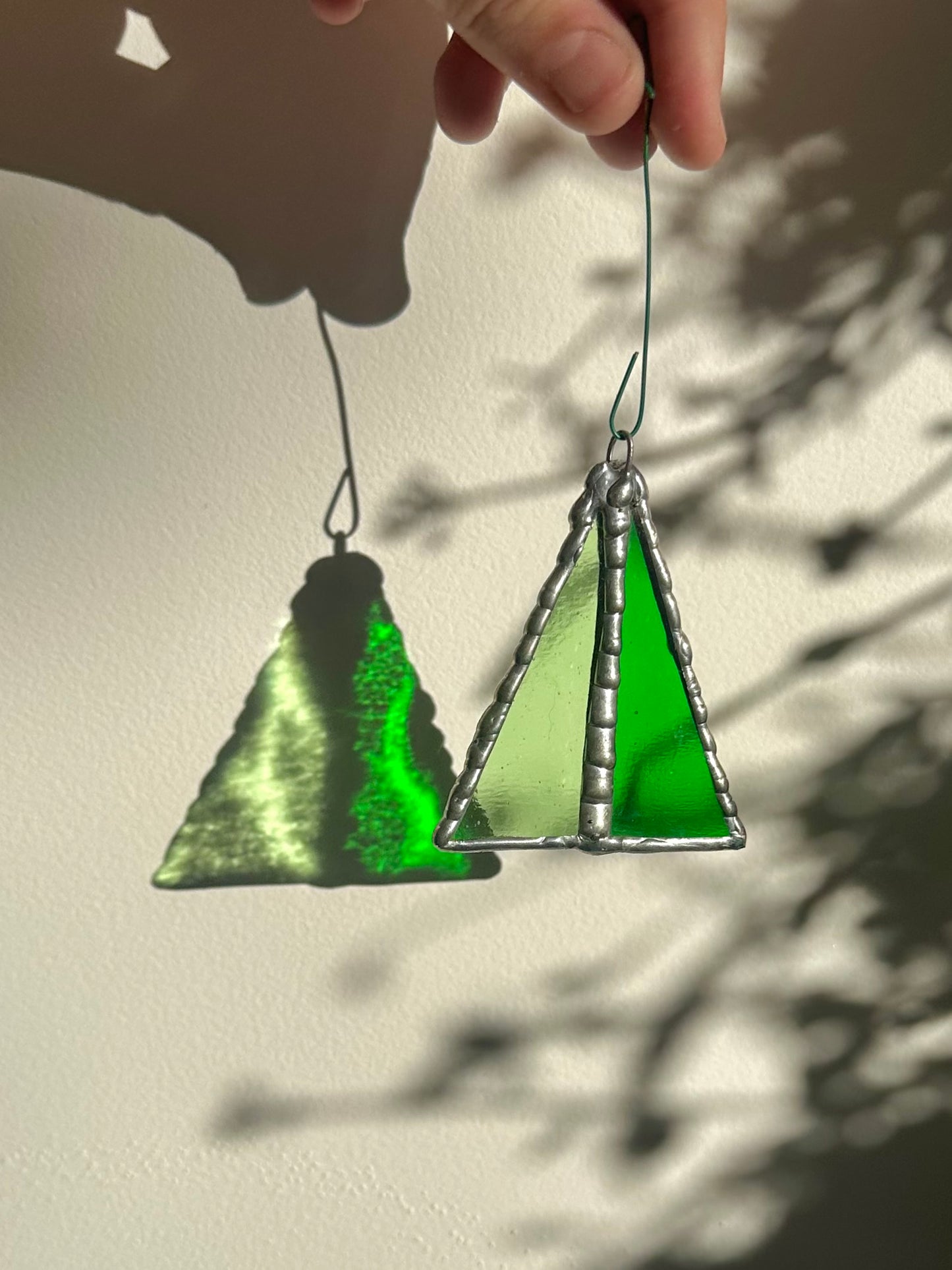 Stained Glass Tree Bauble - Preorder