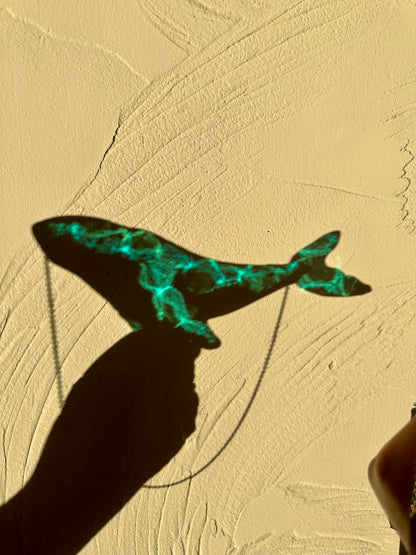 Stained Glass Humpback Whale