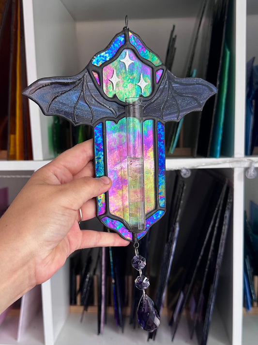 Purple Bat Boy Prop Station