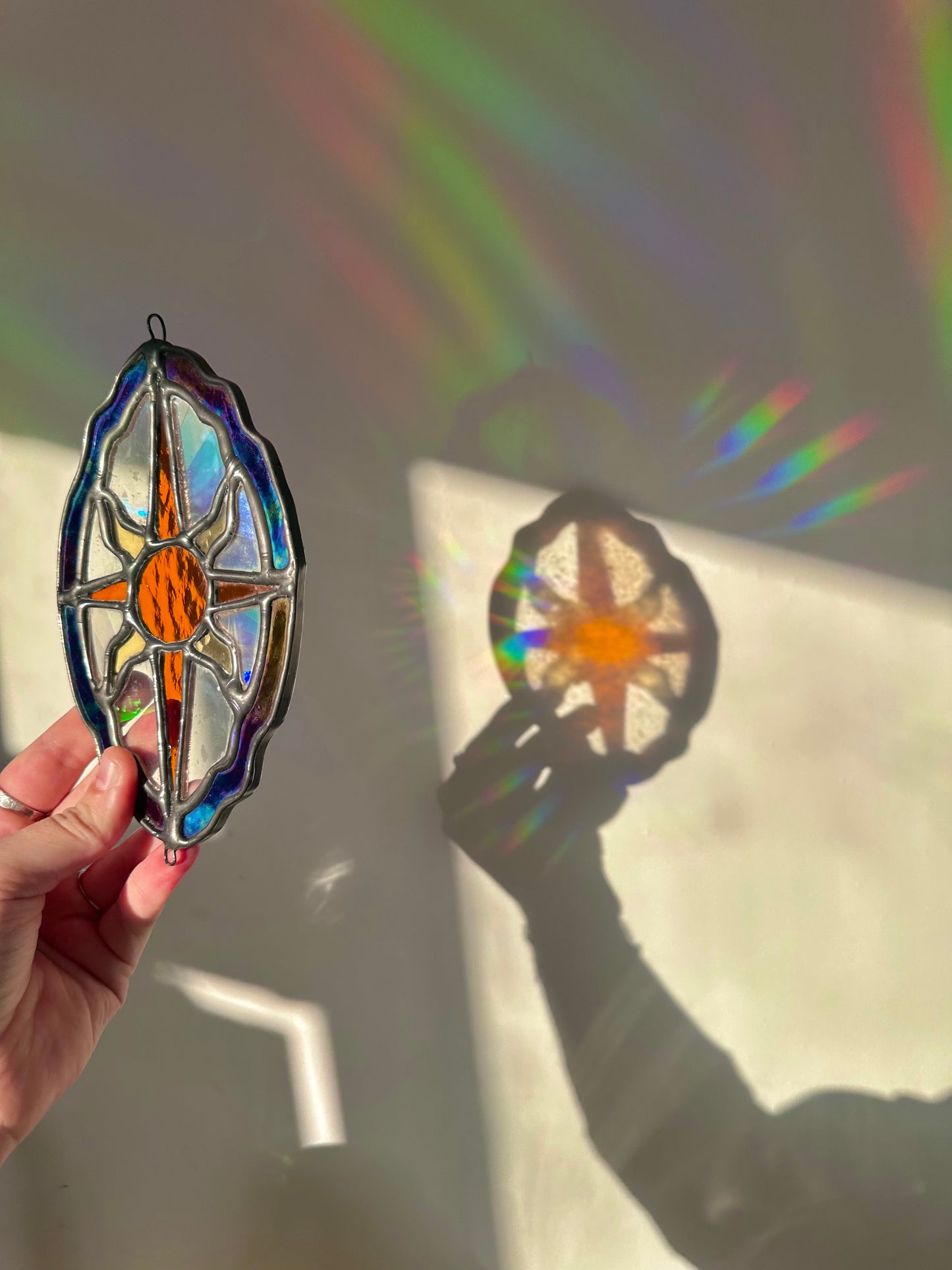 Celestial Rainbow Sun