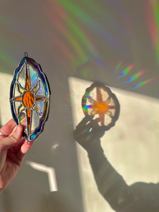 Celestial Rainbow Sun