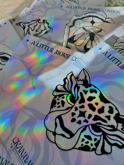 Whimsy Butterfly Rainbow Cling