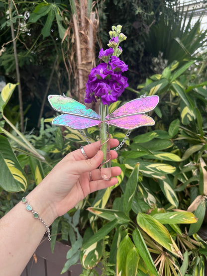 Pink Whimsy Dragonfly Prop Stations