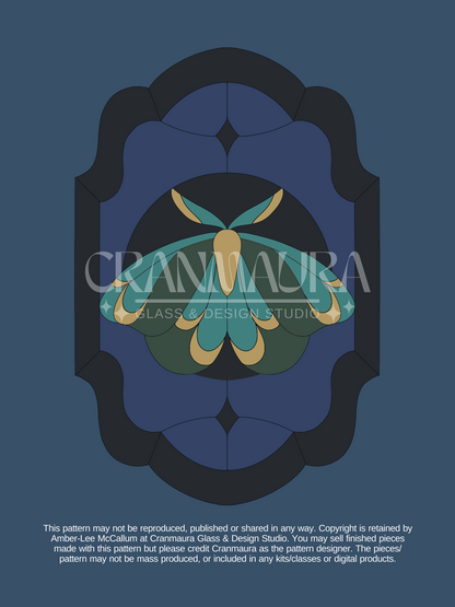 Golden Moth Pattern - DIGITAL